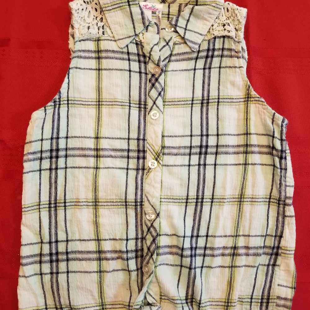 Justice sleeveless shirt